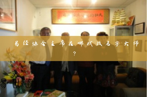 易经协会主席在哪找改名字大师？插图