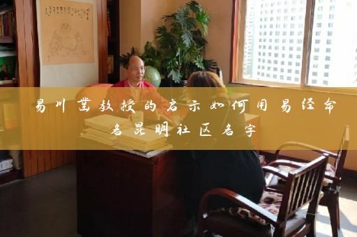 易川凿教授的启示如何用易经命名昆明社区名字插图