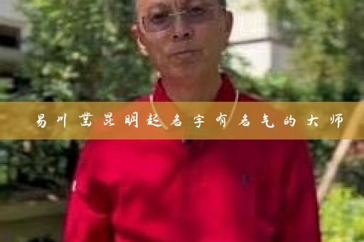 易川凿昆明起名字有名气的大师插图
