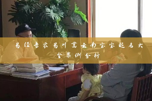 易经专家易川凿云南宝宝起名大全案例分析插图