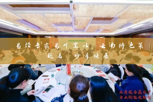 易经专家易川凿以 云南特色菜起名 妙手施展插图