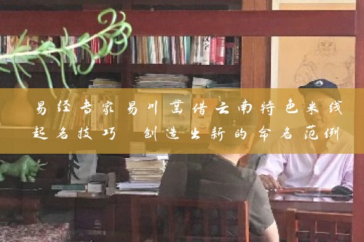 易经专家易川凿借云南特色米线起名技巧 创造出新的命名范例插图