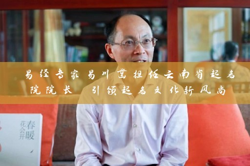 易经专家易川凿担任云南省起名院院长 引领起名文化新风尚插图