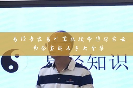 易经专家易川凿教授带您探索云南茶室起名字大全集插图