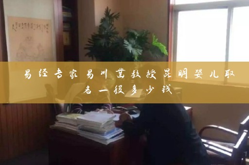 易经专家易川凿教授昆明婴儿取名一般多少钱插图