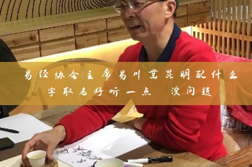 易经协会主席易川凿昆明配什么字取名好听一点 没问题插图