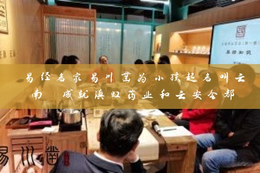 易经名家易川凿为小孩起名叫云南 成就滇虹药业和云安会都插图