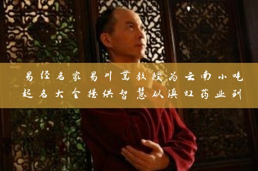 易经名家易川凿教授为云南小吃起名大全提供智慧从滇虹药业到云安会都插图