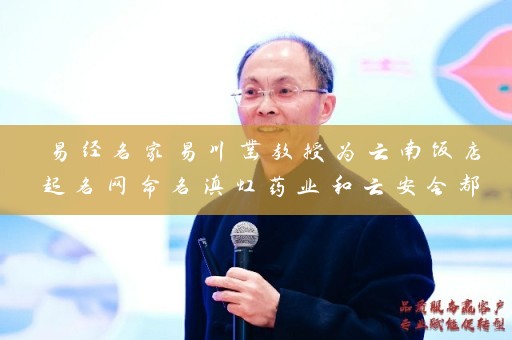 易经名家易川凿教授为云南饭店起名网命名滇虹药业和云安会都插图