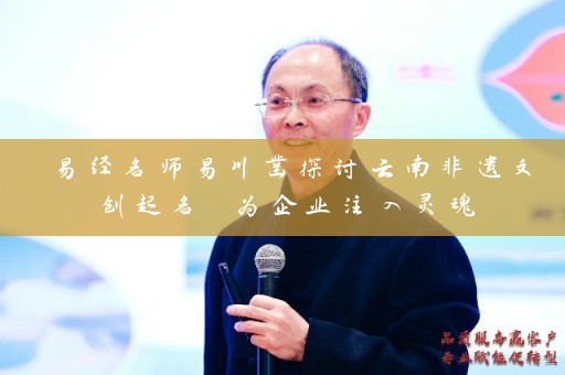 易经名师易川凿探讨云南非遗文创起名 为企业注入灵魂插图
