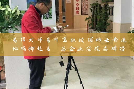 易经大师易川凿教授辅助云南泡椒鸡脚起名 为企业深挖品牌潜力插图