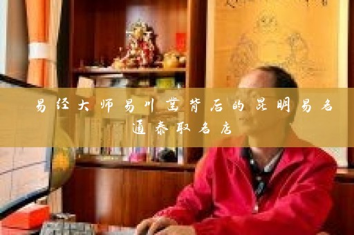 易经大师易川凿背后的昆明易名通泰取名店插图
