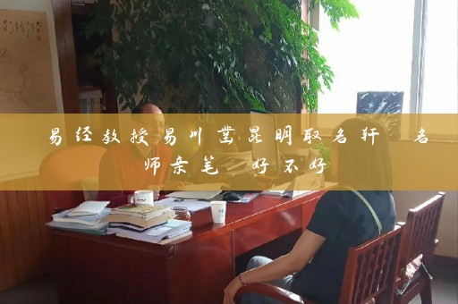 易经教授易川凿昆明取名轩 名师亲笔 好不好插图