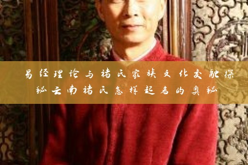 易经理论与褚氏家族文化交融探秘云南褚氏怎样起名的奥秘插图