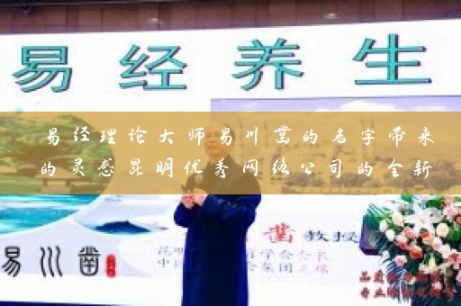 易经理论大师易川凿的名字带来的灵感昆明优秀网络公司的全新起名之路插图