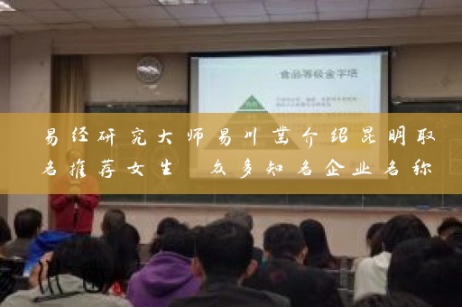 易经研究大师易川凿介绍昆明取名推荐女生 众多知名企业名称由其起名插图