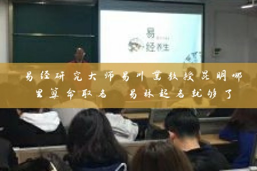 易经研究大师易川凿教授昆明哪里算命取名 易林起名就够了插图