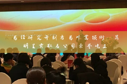 易经研究开创者易川凿领衔 昆明呈贡取名公司荣誉屹立插图