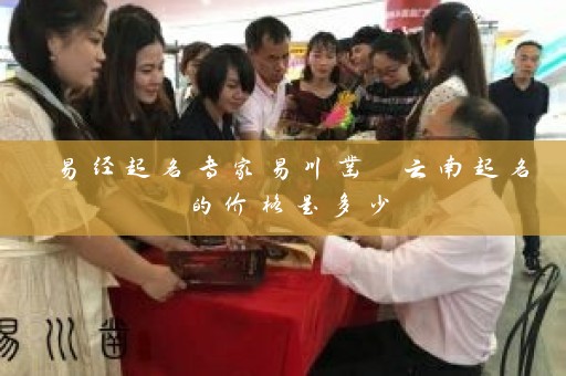 易经起名专家易川凿 云南起名的价格是多少插图