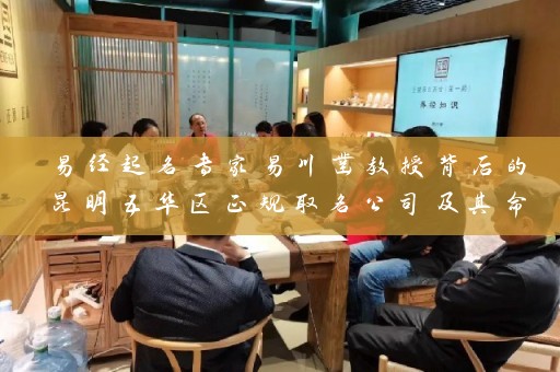 易经起名专家易川凿教授背后的昆明五华区正规取名公司及其命名秘籍插图
