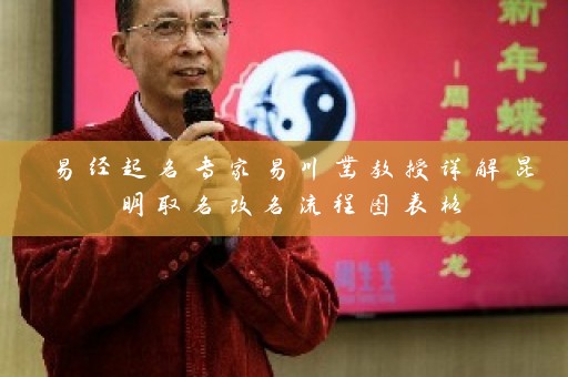 易经起名专家易川凿教授详解昆明取名改名流程图表格插图