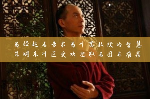 易经起名专家易川凿教授的智慧昆明东川区受欢迎取名图片推荐插图