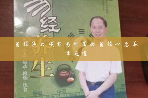 易经集大成者易川凿的易经心态养生之道插图